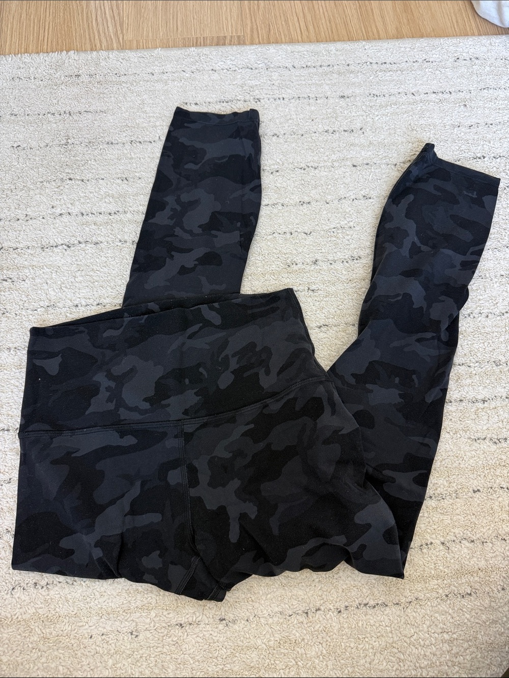 Lululemon Black Camo Leggings